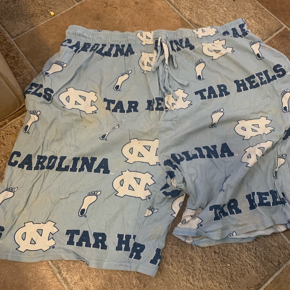 Side Lines  Tar Heels Men's lounge Shorts - Blue
